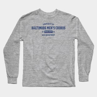 Athletic Shirt - Bass Navy Long Sleeve T-Shirt